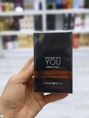 Emporio Armani Stronger with You Absolutely perfume new, 100 ml