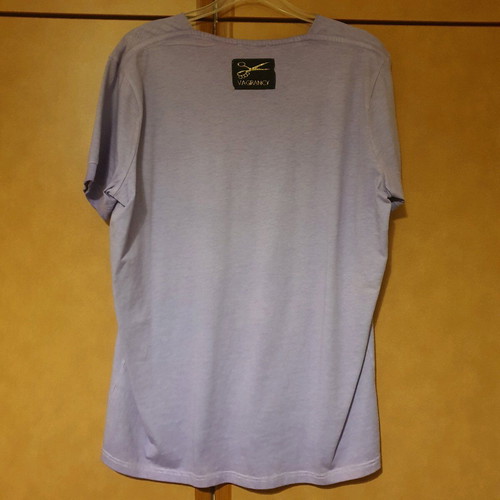 Vagrancy "Problem child" T-shirt purple, size S, like new