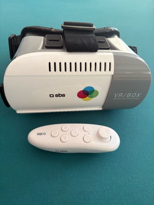 SBS Virtual Reality Glasses with Wireless Controller like new