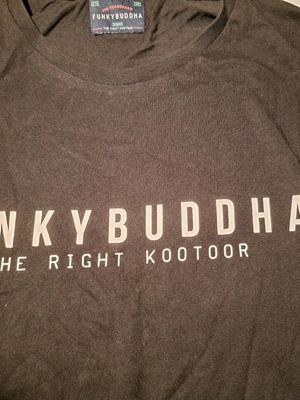 Funky Buddha T-shirt μεταχειρισμένο, μαύρο, μέγεθος XL