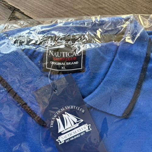 T-shirt new, blue, size XL