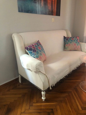 Two-seater sofa like new