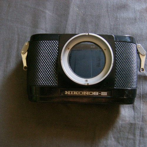 Nikonos III shell used, as spare part