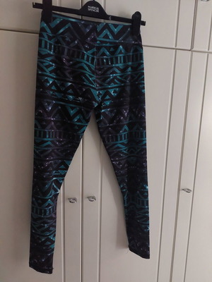 Zakcret Sport leggings used, size S, multicolor