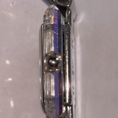 Swarovski vintage wristwatch with silicone strap