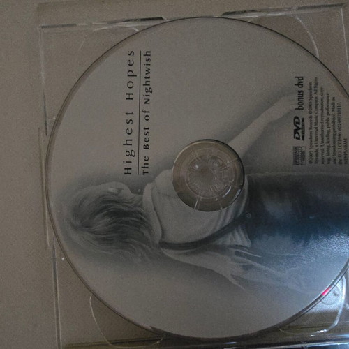 Nightwish Highest Hopes Limited Edition CD and Bonus DVD like new, metal