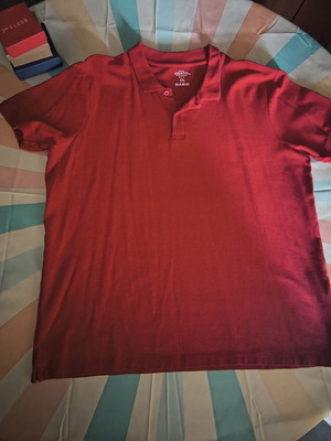 Men's Polo Shirt XXL red like new