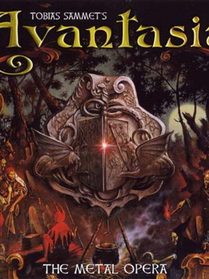Tobias Sammet's Avantasia The Metal Opera CD, 2001