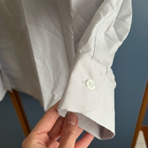 Men's shirt new, size 52 (3XL), gray color