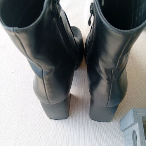 About you ankle boots like new, black, size 37