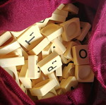 Scrabble Greek version used