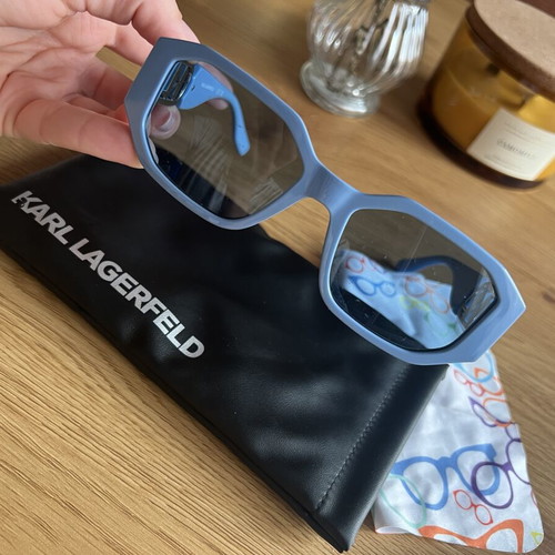 Karl Lagerfeld Baby Blue Sunglasses Like New