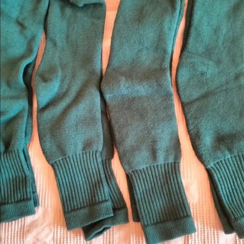 Military socks like new, pack of five, size 44, cotton and coolmax