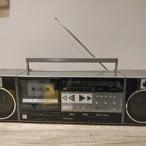 Panasonic RX-C52L radio and cassette player used