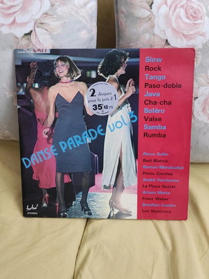 Dance Parade vol 3 vinyl like new, double record pop