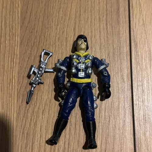 Vintage G.I. Joe Major Bludd V2 action figure used