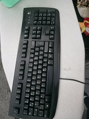 Logitech keyboard used