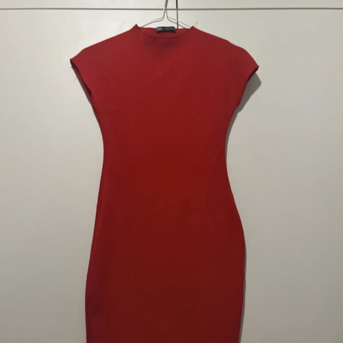 Zara mini red dress new, size S -  9,90 - Vendora.cy