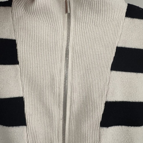 Striped knitted sweater Stradivarius with zipper XS used