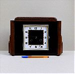  Ρολόι επιτραπέζιο ξύλινο, Art Deco, περίπου 100 ετών.