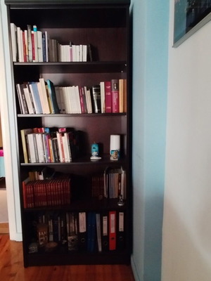 Wooden Beech Bookcase like new, handmade quality