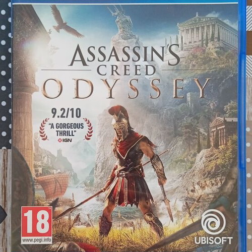 Assassins Creed Odyssey PS4 game used, very good condition