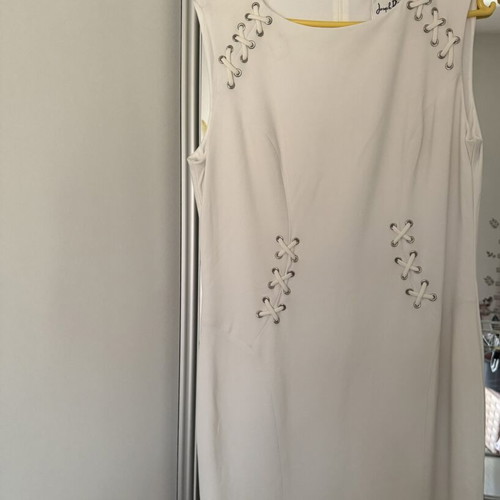 Joseph Ribkoff white dress new, size XXL