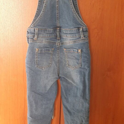 Mothercare denim salopette for boys like new, size 92 cm