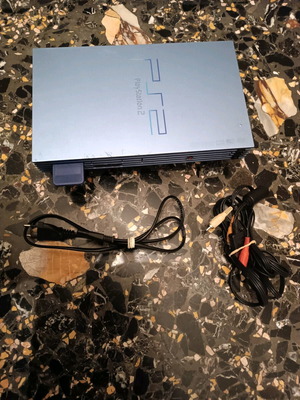 Playstation 2 Aqua Blue Limited Edition like new