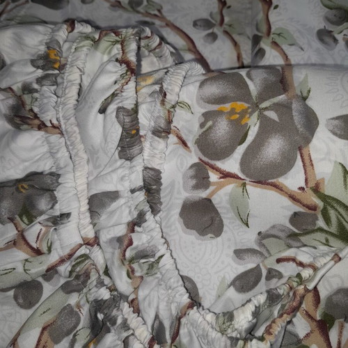 Cotton satin single bed sheet set 160×240 new