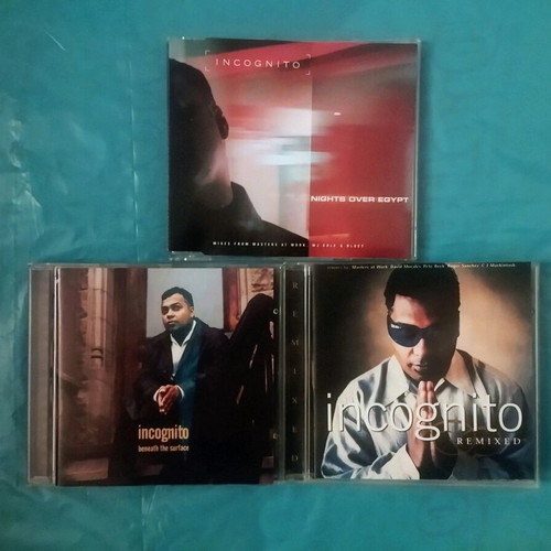 Incognito 3 CD new, electronic music, house, acid jazz