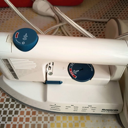 Travel iron used, small size