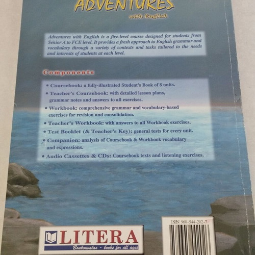 Adventures with English 4 Intermediate Teacher's Coursebook like new