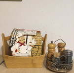 Serving set like new, 7 pieces