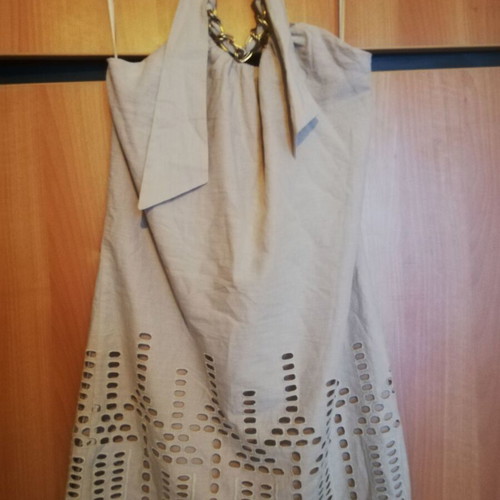 Grama Cupro Dress size M like new, beige