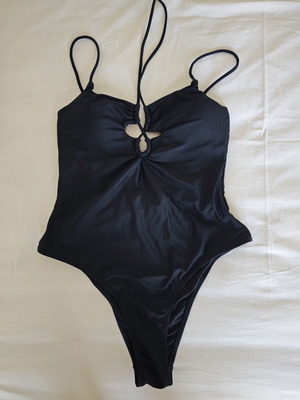 Mango black one-piece swimsuit size XS new