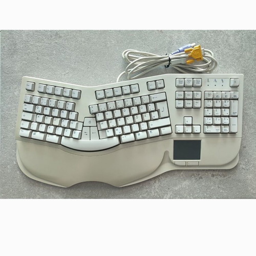 Liteon SK-6000 combo Din5 keyboard and serial mouse, German layout