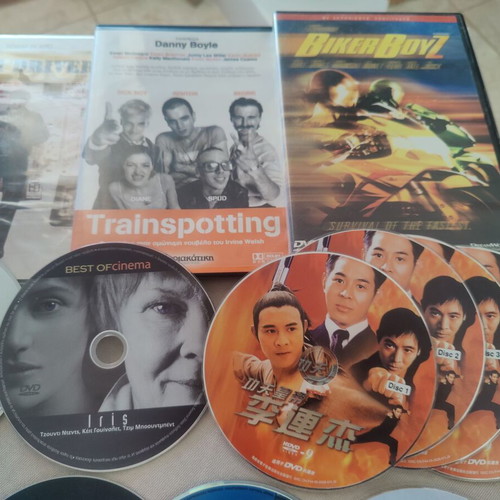 DVD bundle of 22 original assorted genre movies with subtitles, like new