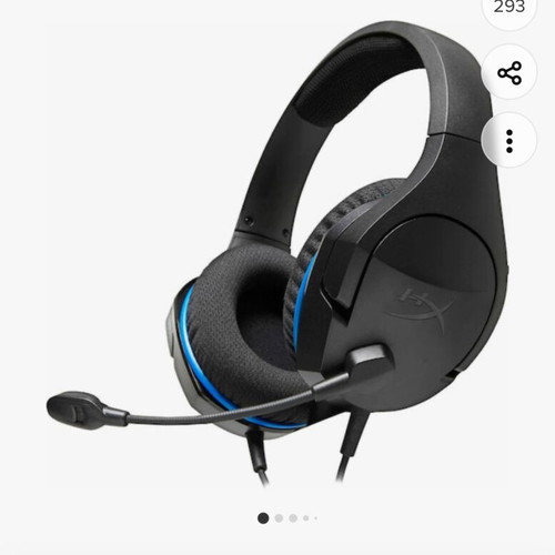 HyperX Cloud Stinger Core headset used, Over Ear with microphone and 3.5mm connection