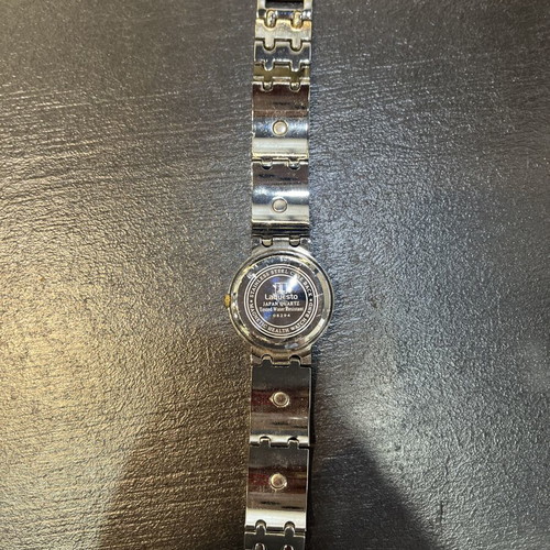 Laquisto women's watch quartz mechanism, like new, metal bracelet