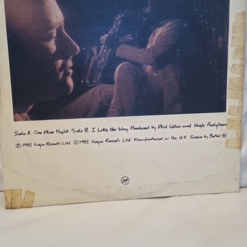 Phil Collins One More Night vinyl used