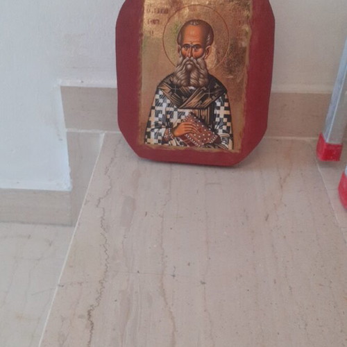 Wooden icon Saint Gregory the Theologian new, 25x20 cm