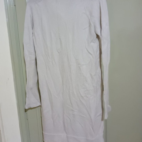 Woolen turtleneck dress medium like new, long-sleeved