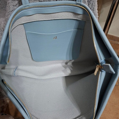 Axel shoulder bag new turquoise with small pouch