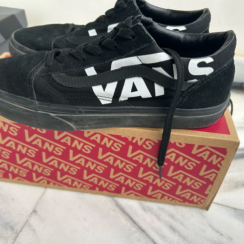 Vans old school kids shoes size 38.5 like new, black