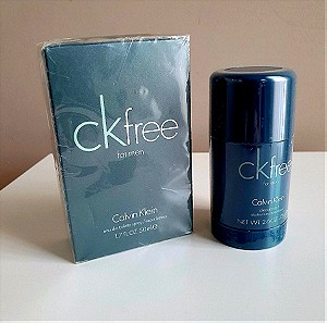 Calvin Klein free άρωμα με αποσμητικό
