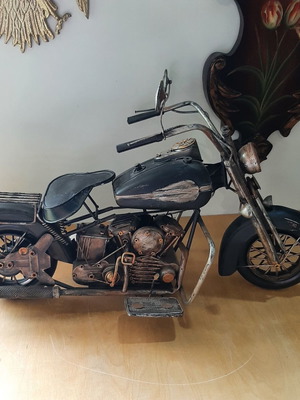 Metal Chopper Style Handmade Motorcycle 55cm used