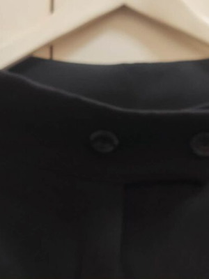 Elian Studio Black Wide Leg Trousers Made in Italy like new, L/XL