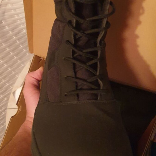 Black boots new, size 46