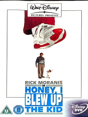 DVD Honey I Blew Up The Kid μεταχειρισμένο, κωμωδία, αγγλικοί υπότιτλοι